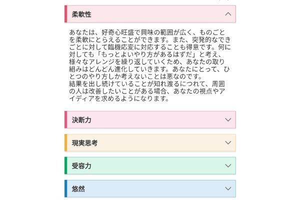 グッドポイント診断結果
